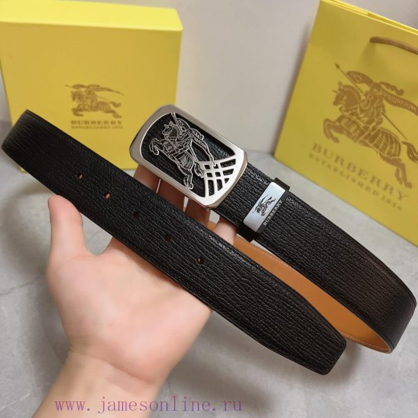 BurberryMaterial: Leather Belt with 100% Head Layer. The leather belt is guaranteed to be ge ywo9wn3d - Image 3