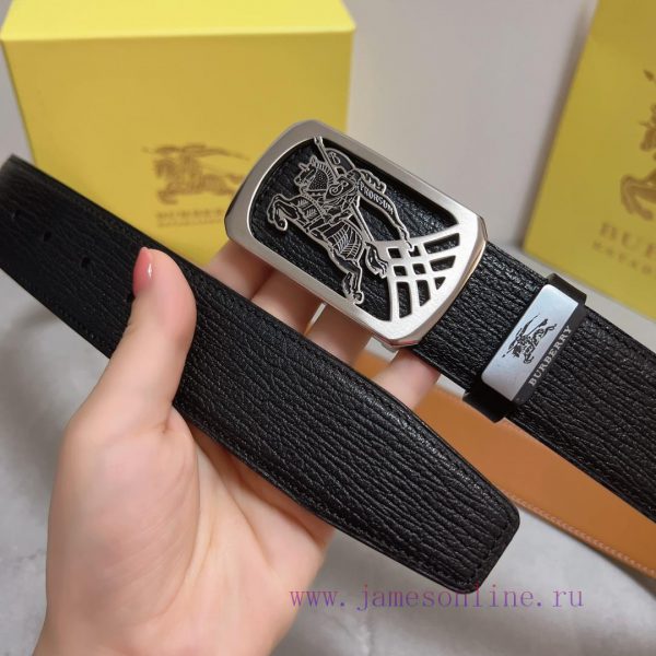 BurberryMaterial: Leather Belt with 100% Head Layer. The leather belt is guaranteed to be ge ywo9wn3d - Image 4